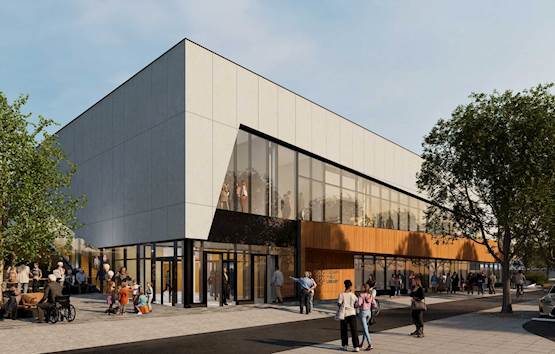 Symons Valley Centre and Sage Hill Library