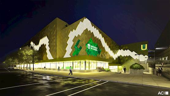 Universiade Pavilion Envelope Renewal